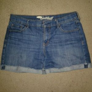 Denim Mini Shorts